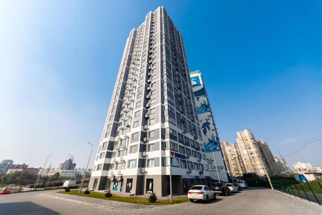Квартира Люкс В Жк Лебединый, Ул. Ревуцкого 40 Г Kyiv Exterior foto
